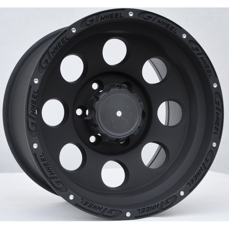 Felger 6x139,7 16x10 ET-10 CB 110,1 BM svart matt