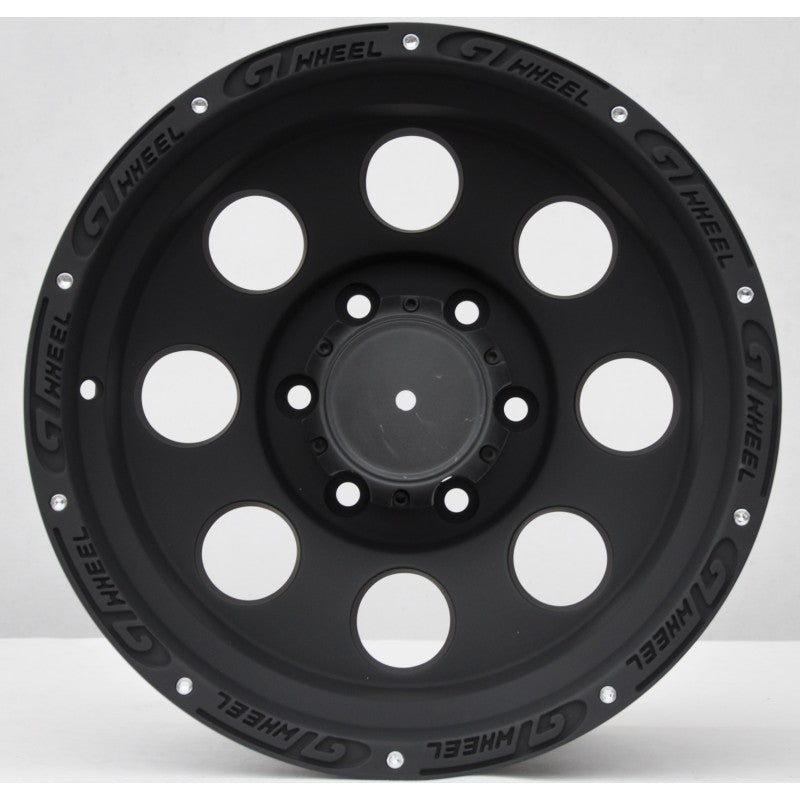 Felger 6x139,7 16x10 ET-10 CB 110,1 BM svart matt