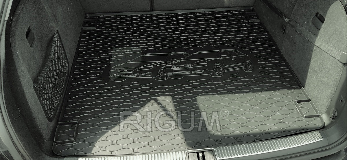 Rigum bagasjeromsmatte til Audi A4 Avant – 10 mm sidekant
