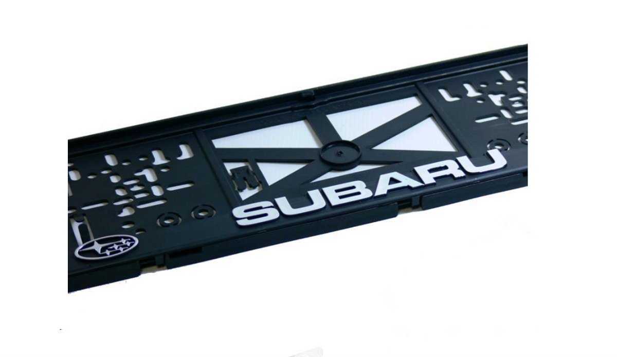 Emblem/logo til Subaru Impreza Levorg Outback WRX BRZ XV Tribeca 1 STK. i svart og krom som monteres på bilens karosseri