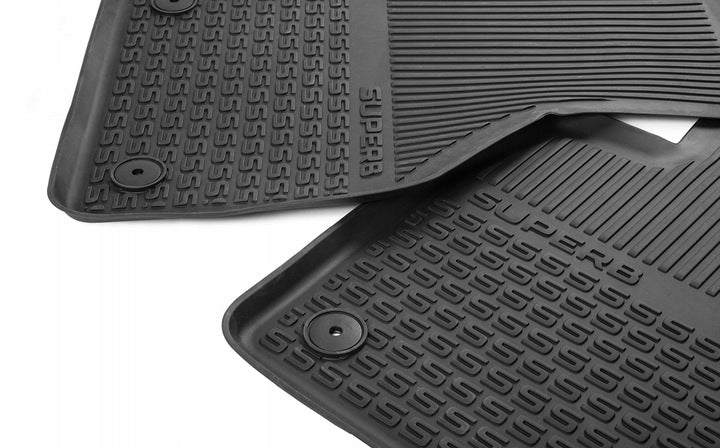 VAG OEM gulvmatter til Skoda Superb III – TPE Gummi med antiskli