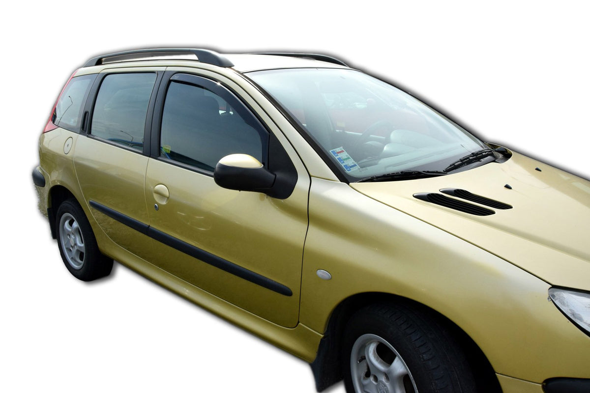 Heko vindavviser til Peugeot 206 5-dørs – PMMA Plexi