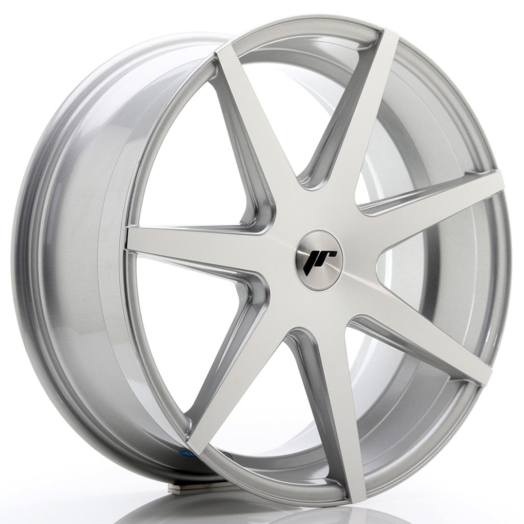 Felg JR Wheels JR20 20x8,5" Silver – sett forfra