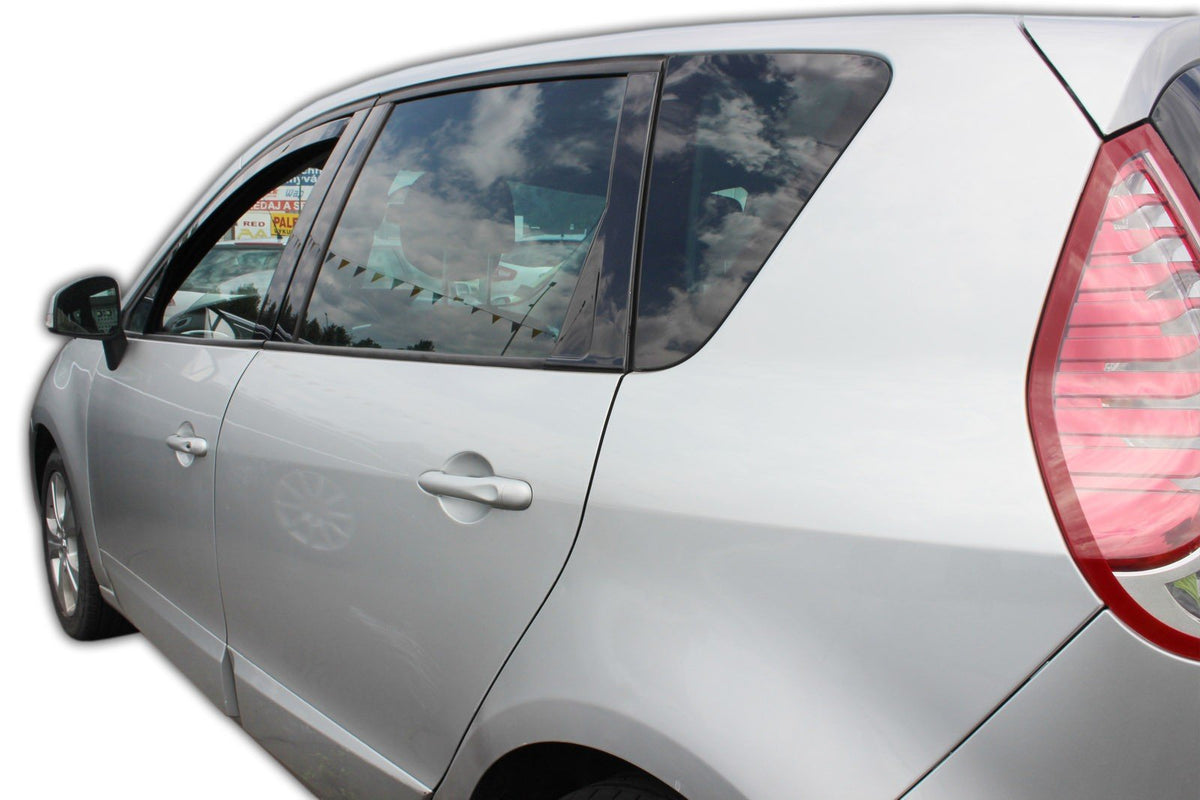Vindavviser Fiat FULLBACK 4-dørs 2016→ sett 4 stk.,RENAULT SCENIC III 5-dørs (2009-2016) – PMMA Plexi - detalj
