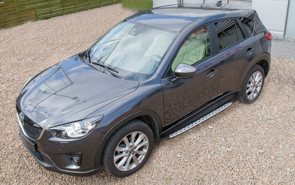 Stigtrinn fra Ventshield til Mazda CX-5 2012-2017 i aluminium og ABS
