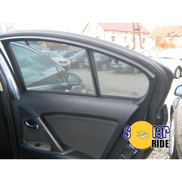 Solskjerm Toyota Avensis (T27) III (2009-2018) (4 stk) - sett bakfra