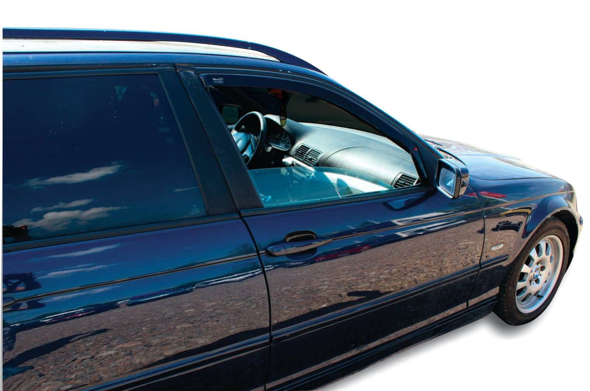 Heko vindavviser til Bmw 3 (E46) – sort transparent