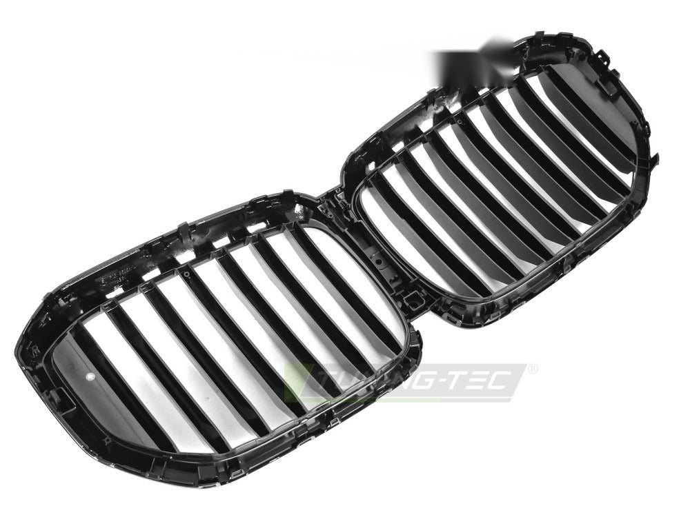 Grill X5 G05 LCI 23- blank sort med festedetaljer.