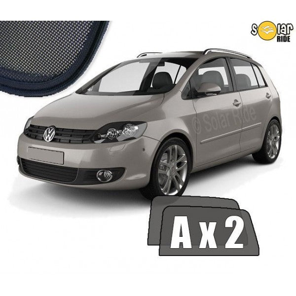 Sr solskjerm i akryl til Vw Golf Plus (2005-2014) med enkel montering og vindavviserfunksjon