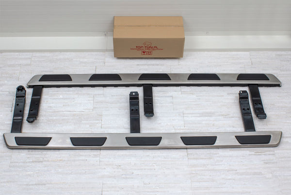 Ventshield stigtrinn Audi Q7 4L 2005-2015, OEM-kvalitet trinnbeskyttelse til bil