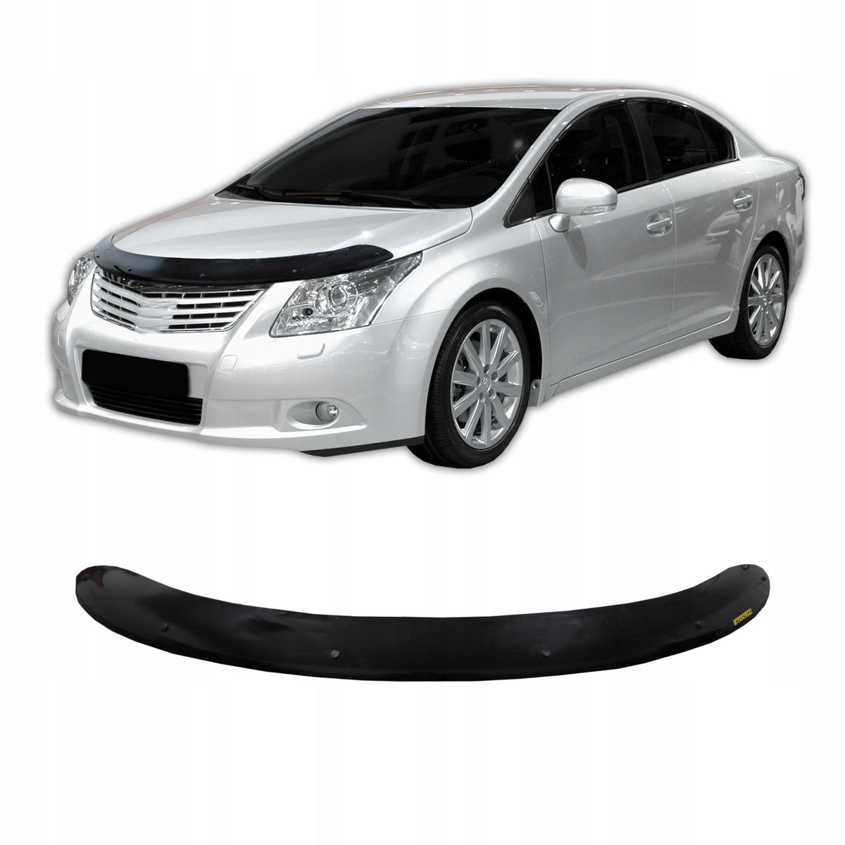 Scoutt panserbeskytter i akryl til Toyota Avensis (T27) III beskytter mot steinsprut og insekter