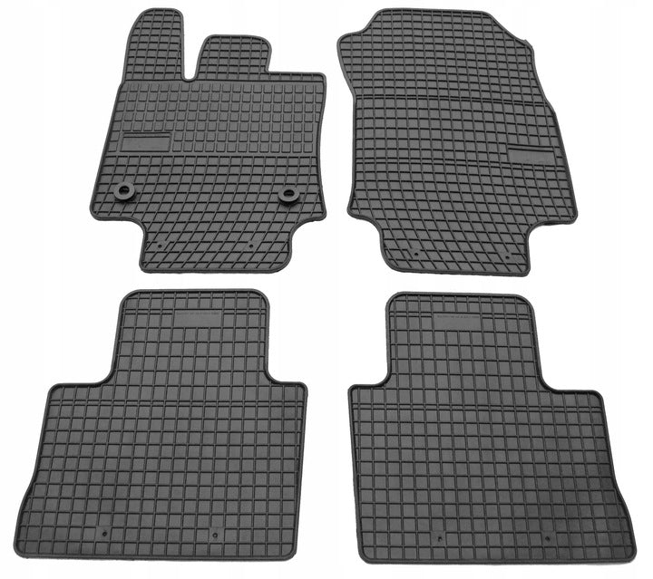 Frogum gummimatter til Toyota RAV4 V (2019–) – svart, sett med 4, sidekant 1 cm, vanntett