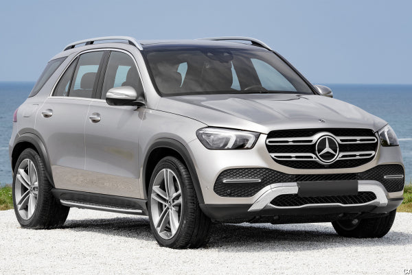 Stigtrinn Mercedes GLE (V167) Ventshield (2019-) - sett forfra