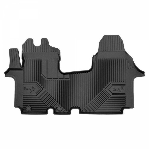 Frogum 3D Premium gulvmatter til Nissan Primastar I (2006-2016) – svart TPE med 40 mm sidekant