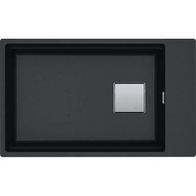 Franke Kanon KNG 110-62 kjøkkenvask i Fragranite granittkompositt, farge onyx, sett ovenfra