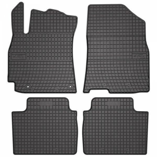Frogum gummimatter til Hyundai Elantra VII (2020–) sedan – svart/anthracite, 4 stk., TÜV-godkjent