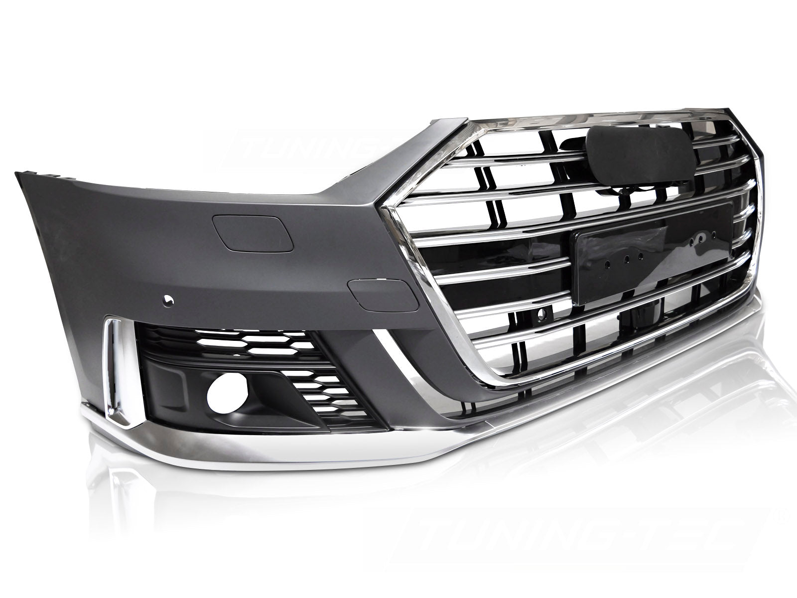 Støtfanger Audi A8 D5 2017–2021 Foran, S Style PDC/ACC – ZPAU57