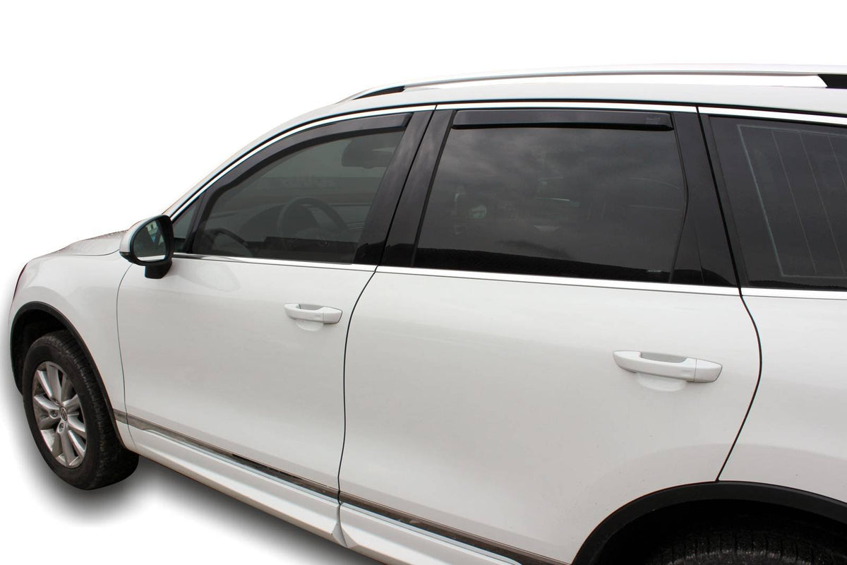 Vindavviser Vw Touareg 7P / sett 4 stk. (2010-2018) – PMMA Plexi - detaljer