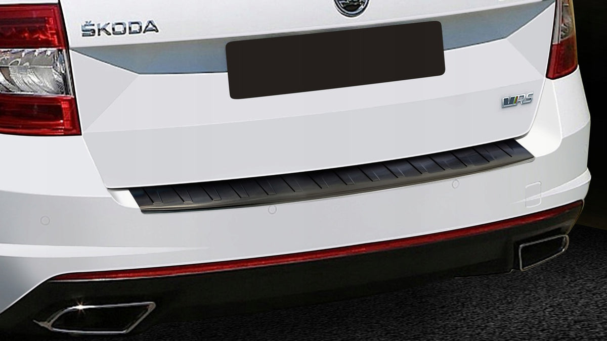 Avisa bakfangerbeskytter til Skoda Octavia III RS Stasjonsvogn – rustfritt stål