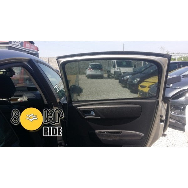 Solskjerm Citroen C4 I (2004-2010) (4 stk) - sett forfra