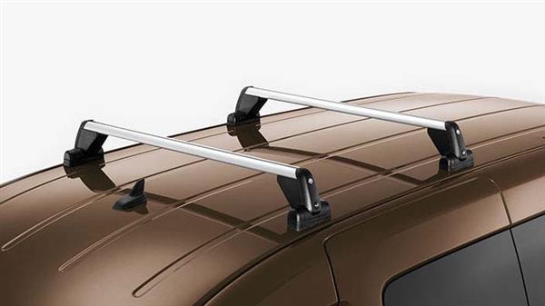 Takstativ OEM i aluminium til Vw Caddy V Maxi 2020 og nyere, med festepunkter og låsbare stenger