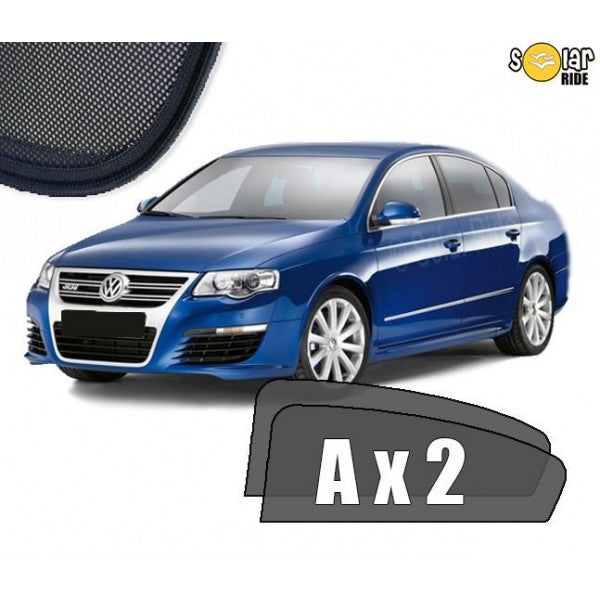 Sr solskjerm i akryl til Vw Passat B6 Sedan, vindavviser som beskytter mot regn og gir bedre ventilasjon