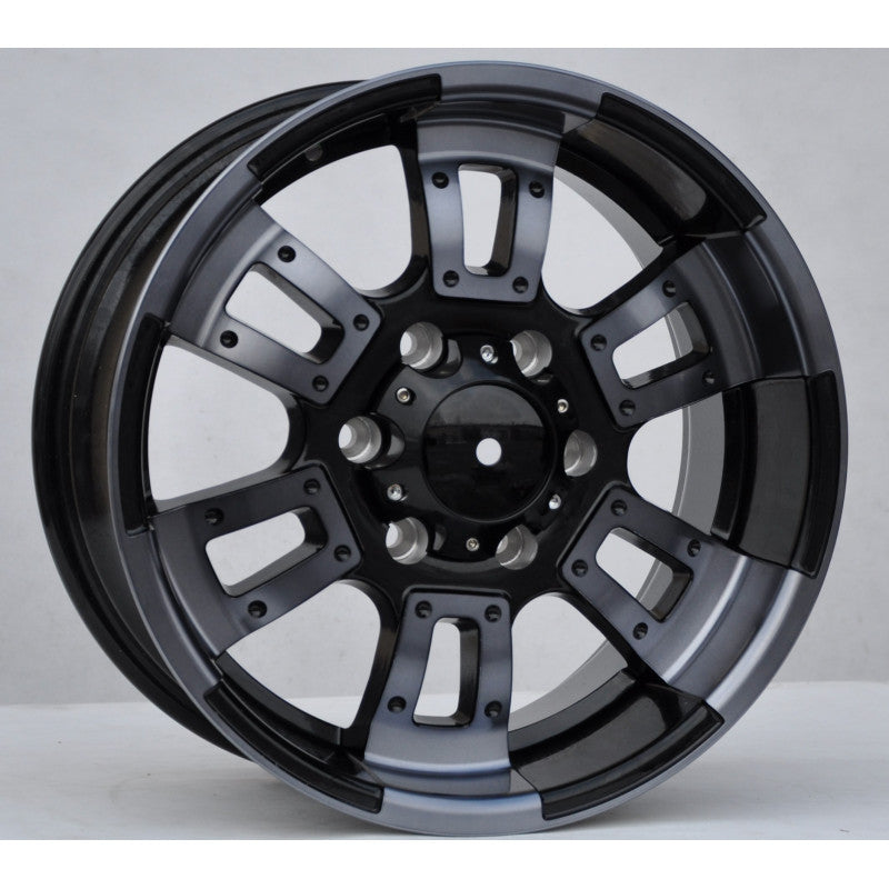 Felger 6x139.7 17x8.5 ET25 73,1 matt svart