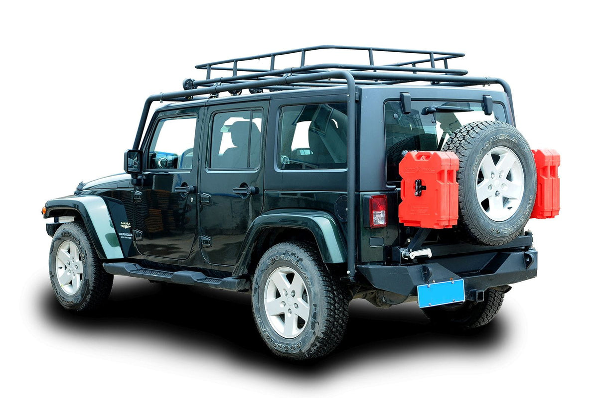 Takstativ Plattform Jeep Wrangler JK Ventshield (2006-2018) - nærbilde
