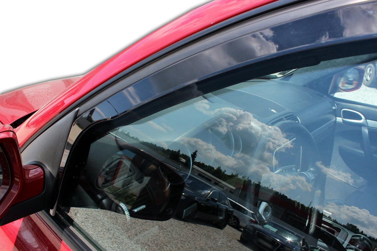 Heko vindavviser til Porsche Cayenne I (9PA) – sort transparent