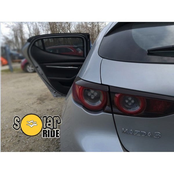 Solskjerm Mazda 3 Hatchback IV (2019-) (2 stk) - sett bakfra