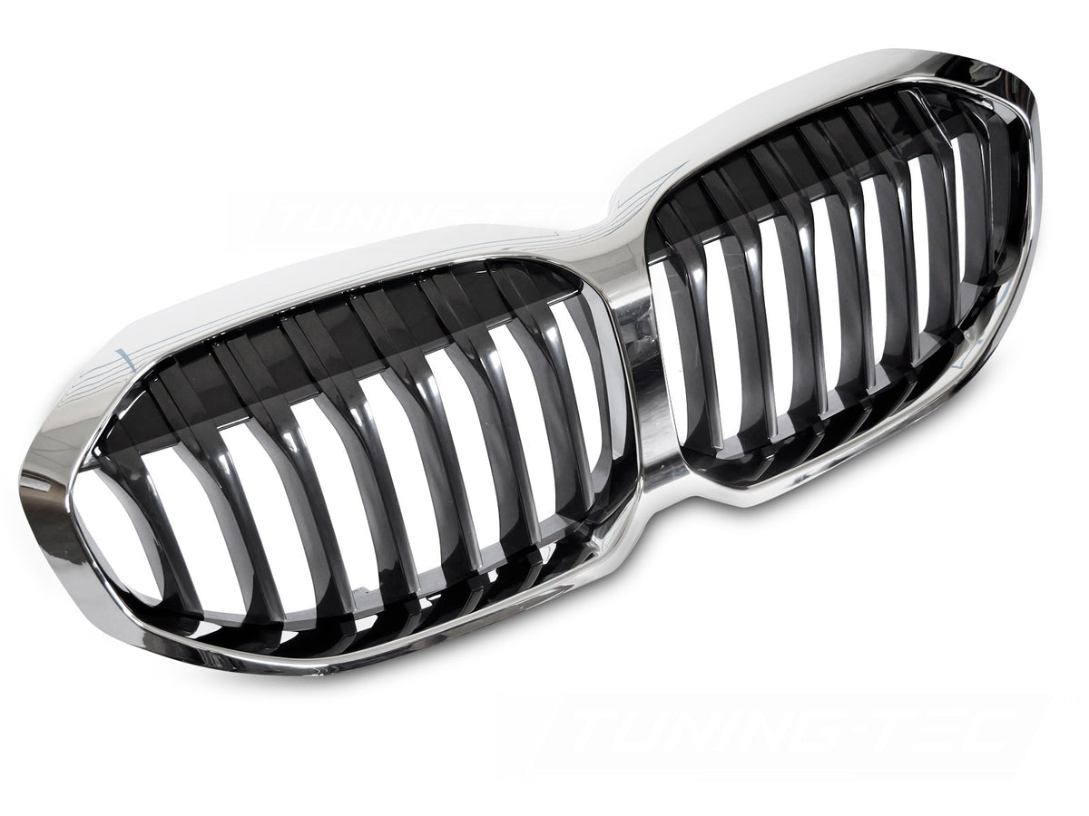 Grill til BMW 1 Serie F40 19-24 – hovedbilde på hvit bakgrunn