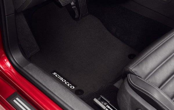 VAG OEM stoffmatter til Vw Scirocco – svart stoff