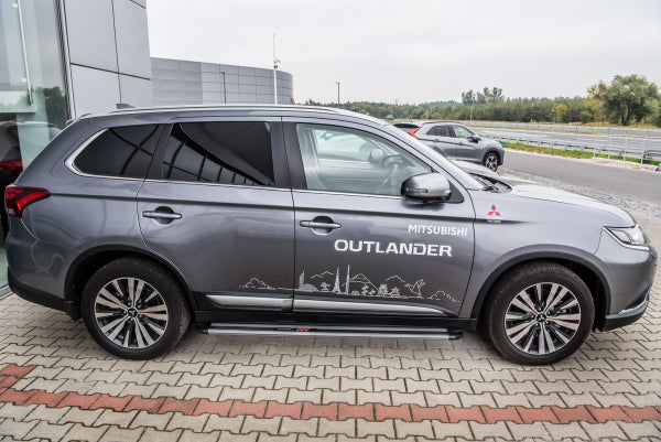 Stigtrinn Mitsubishi Outlander Ventshield (2012-2022) - nærbilde