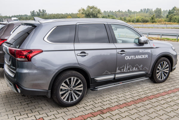 Stigtrinn Mitsubishi Outlander Ventshield (2012-2022) - sett forfra