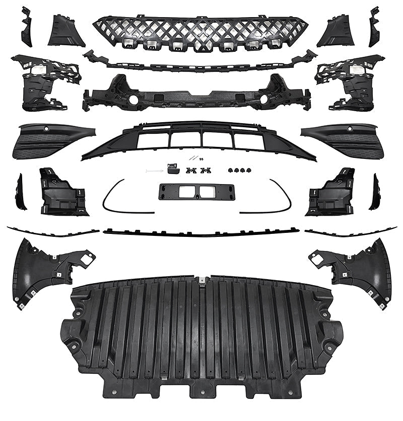 Mercedes W206 frontfanger Sport Black