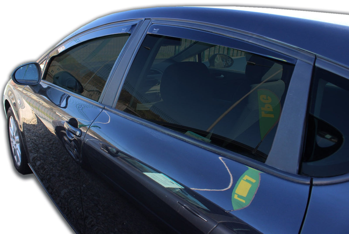 Vindavviser Seat LEON II 5-dørs (2005-2012) – PMMA Plexi - detaljer