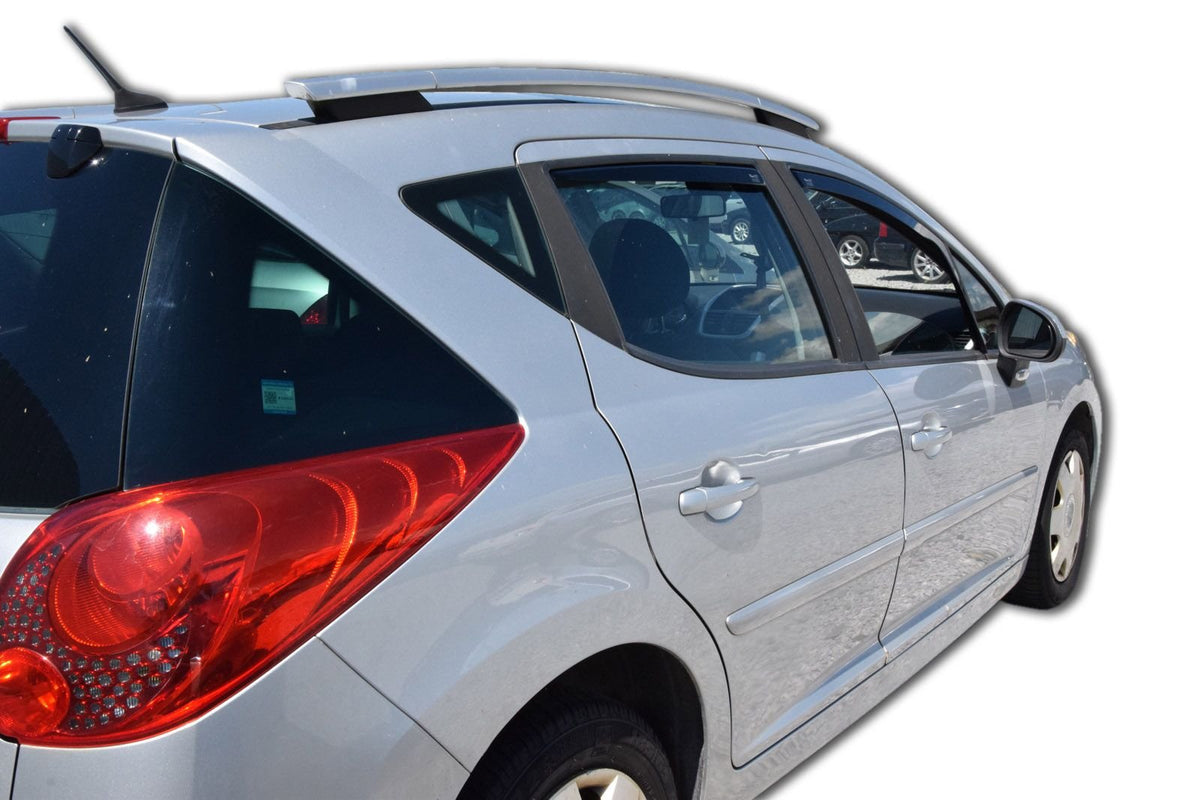 Vindavviser Peugeot 207 SW 5-dørs (2007-2012) – PMMA Plexi - nærbilde