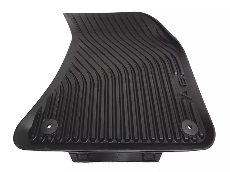 Gulvmatter Audi A8 D4 (2009-2017) – TPE Gummi | VAG OEM - detaljer