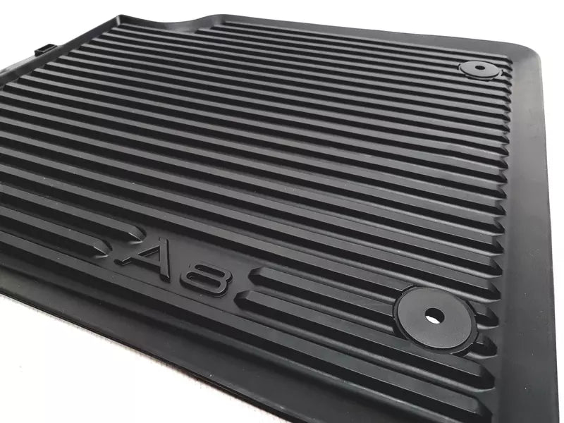 VAG OEM gulvmatter til Audi A8 D4 – titanium black
