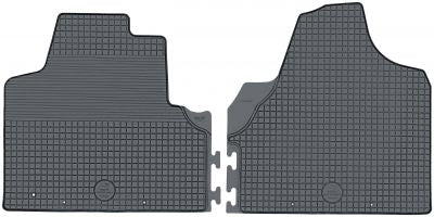 DomLine luktfrie gummimatter til Toyota ProAce I (2013-2016) – svart, vanntett og sklisikker