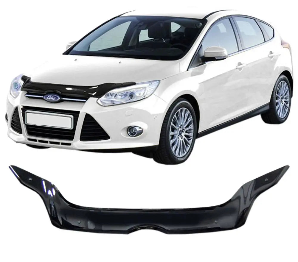 Scoutt panserbeskytter i akryl til Ford Focus III (2010-2014) med sort gloss finish og enkel montering