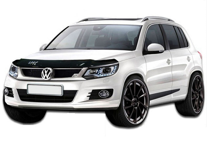 Scoutt panserbeskytter i akryl til Vw Tiguan I (2007-2016) med steinsprutbeskyttelse og enkel montering