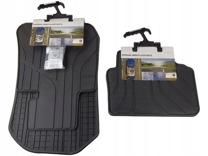 BMW OEM allwetter gulvmatter i TPE-gummi til BMW 3 (E90/E91) 2004–2012 – sett med 4 stk. foran og bak