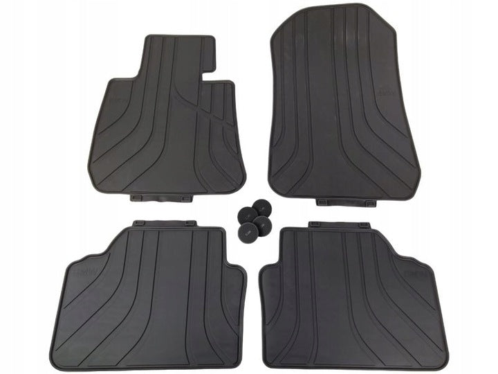 Gulvmatter Bmw 3 (E90/E91) (2004-2012) – gummi/TPE | BMW OEM - sett forfra