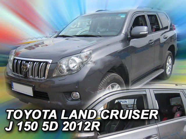 Heko vindavviser til Toyota Land Cruiser J150 – PMMA Plexi