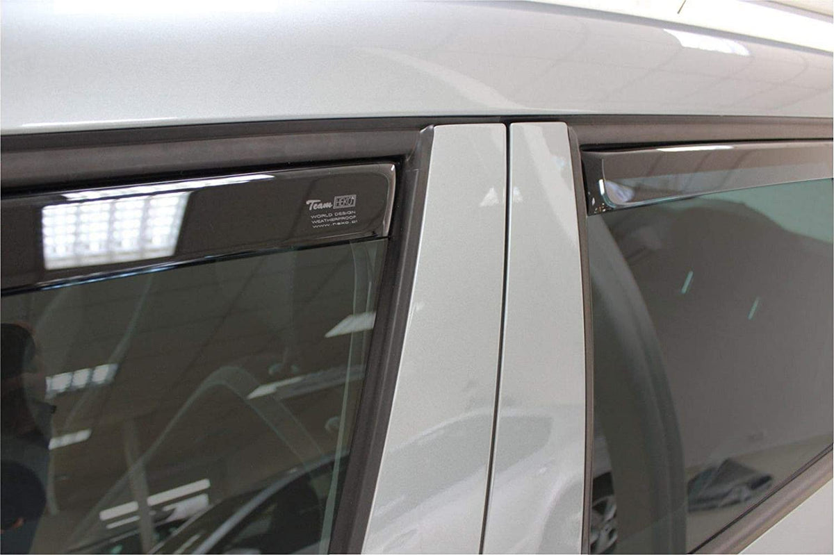 Vindavviser Skoda YETI (2009-2017) – PMMA Plexi - nærbilde