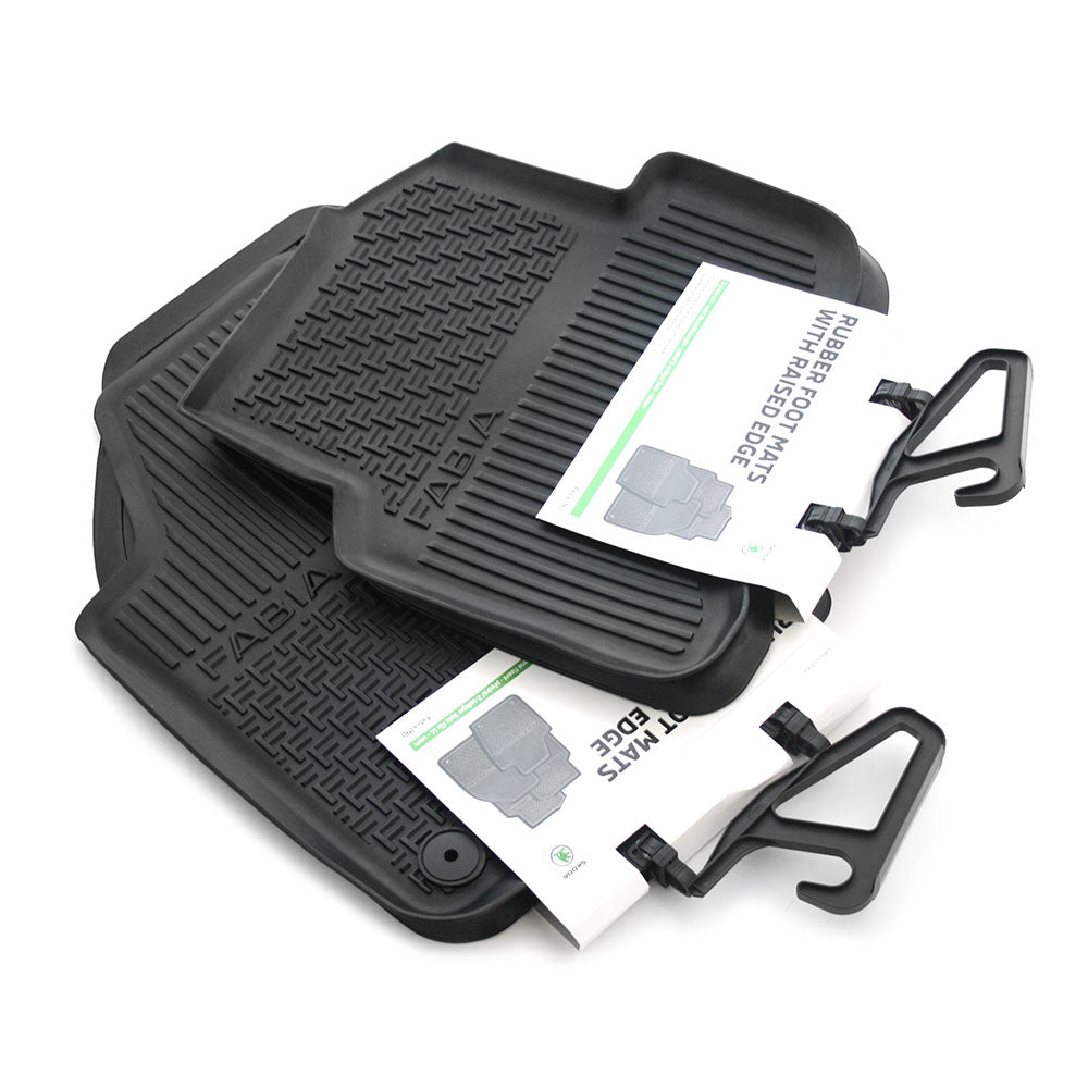 VAG OEM gulvmatter til Skoda Fabia III – HDTE materiale