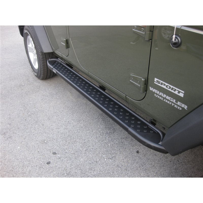 Stigtrinn Jeep Wrangler JK ARP (2006-2018) - sett forfra