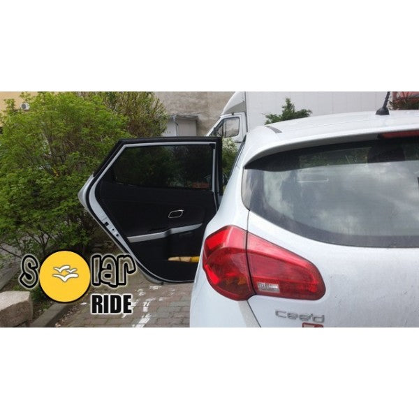 Solskjerm Kia Ceed II (2012-2018) (4 stk) - sett forfra