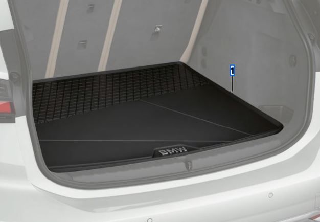 BMW OEM bagasjeromsmatte til Bmw 2 Active Tourer (U06) – antiskli overflate